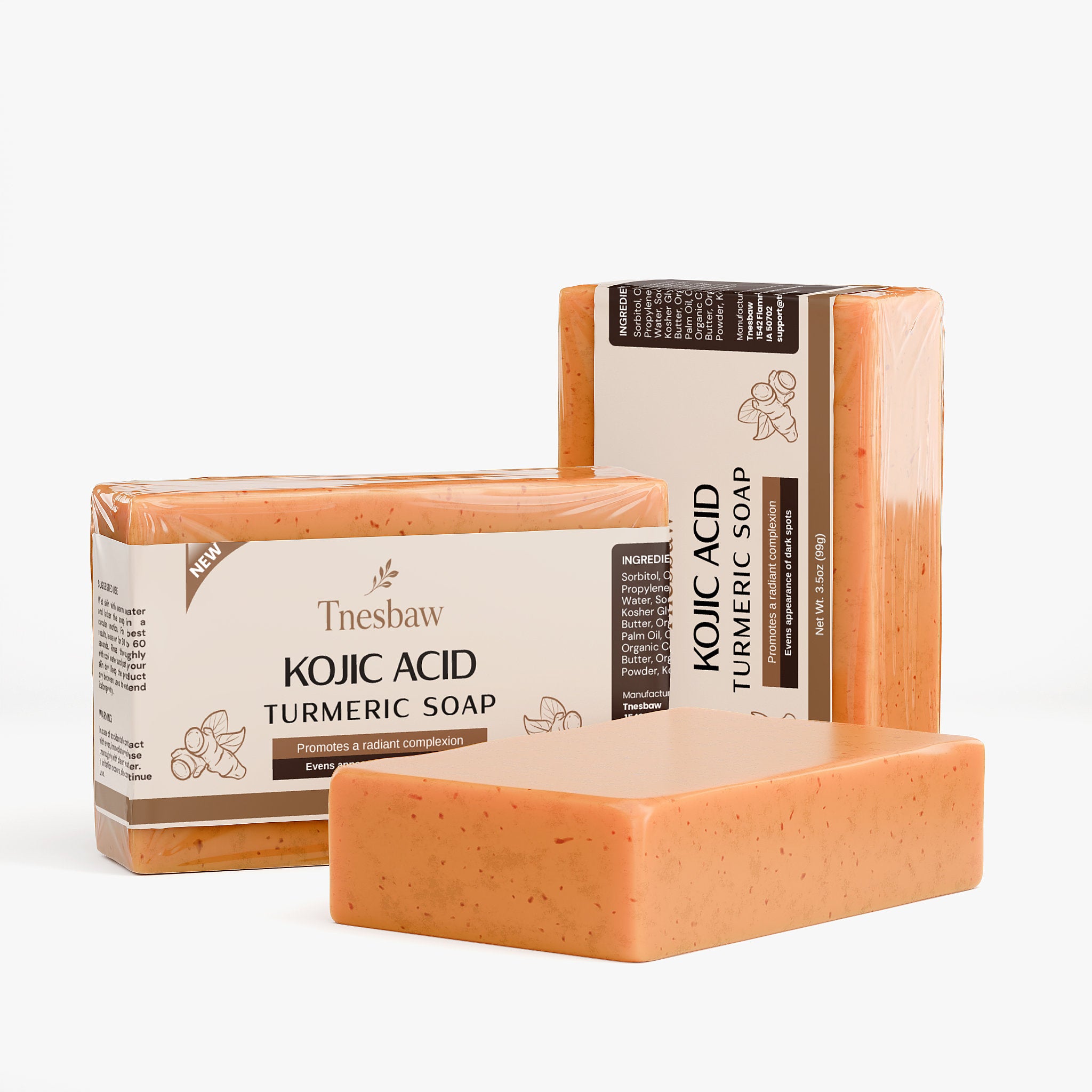 Kojic Acid & Turmeric Soap