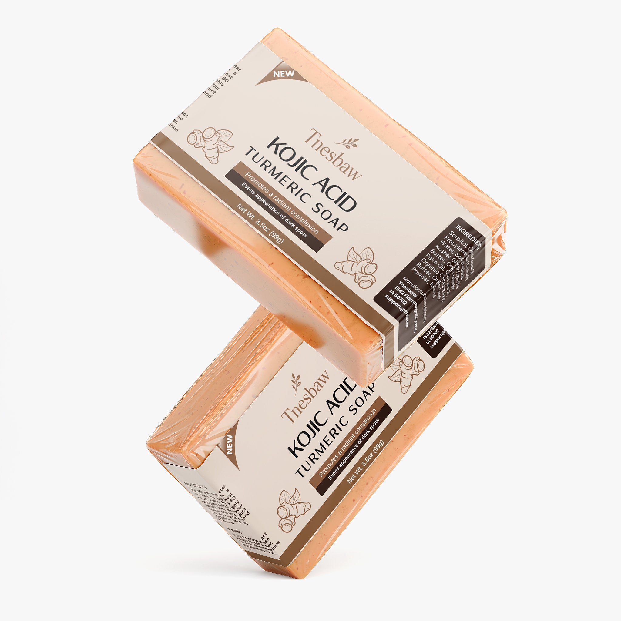 Kojic Acid & Turmeric Soap
